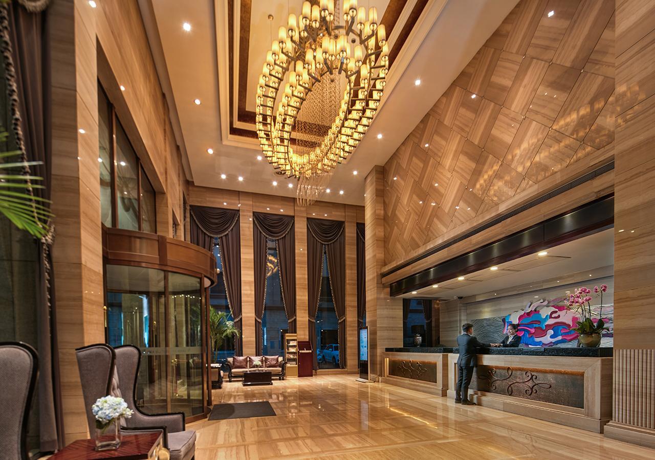 Shanghai New Century Manju Hotel Luoshan @SNIEC Bagian luar foto